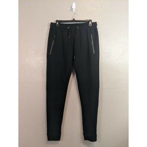 Galaxy by Harvic Womans Size XLarge Black Slim Fit Jogger Sweats
